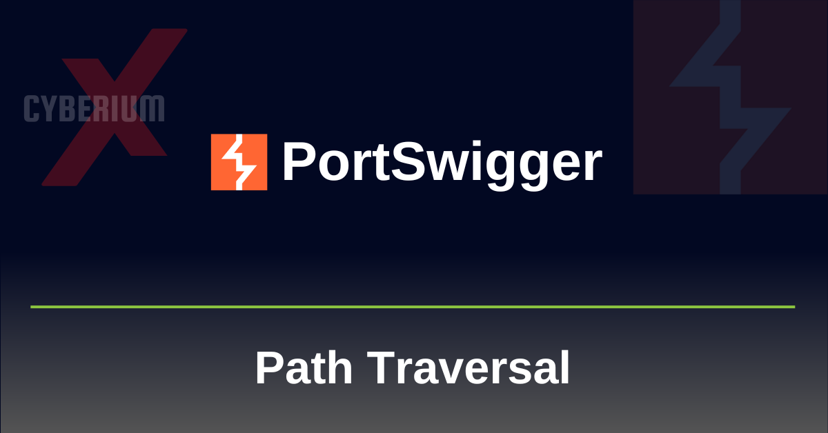 PortSwigger- Path Traversal Vulnerability