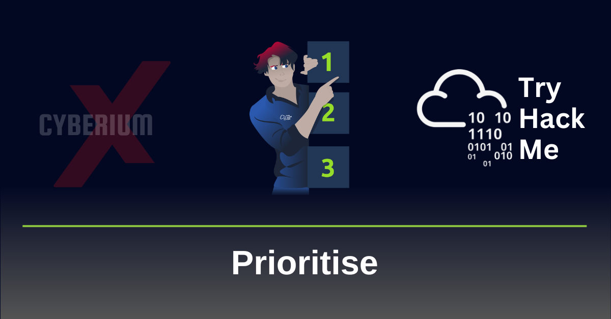 TryHackMe- Prioritise