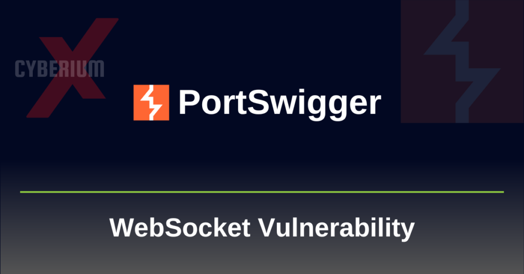 WebSocket Vulnerability on portswigger