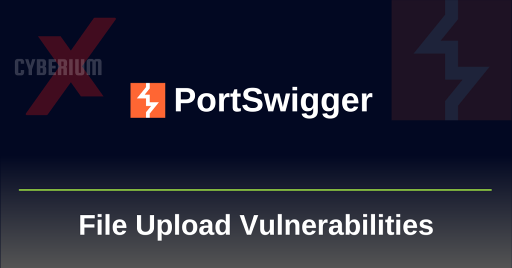 File Upload Vulnerabilities on PortSwigger