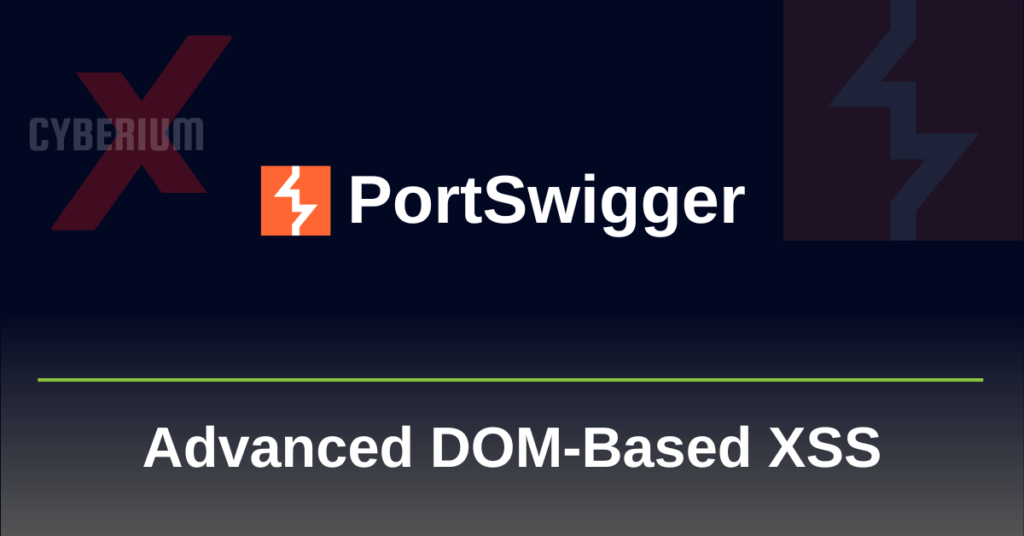 Advanced DOM-based XSS