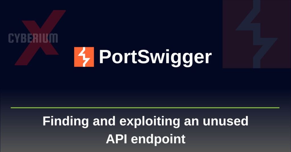 Finding and exploiting an unused API endpoint